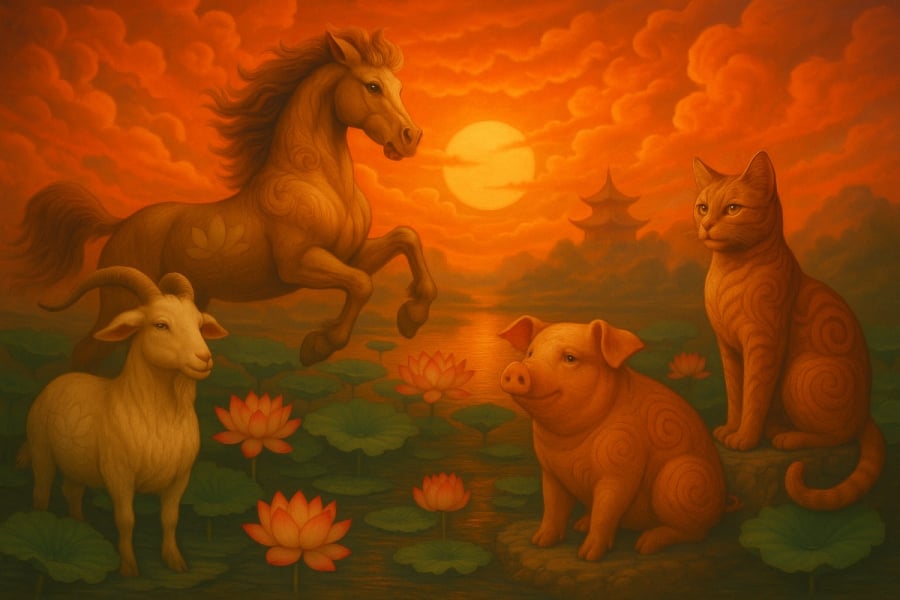 Trong 12 con giáp, tuổi Hợi là con giáp được xem là có “phúc khí dồi dào” nhất. Họ sống chân thành, không so đo tính toán, luôn sẵn sàng giúp đỡ người khác nên luôn được hưởng lộc trời.    