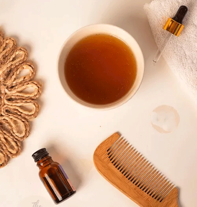 Dưới đây là công thức điều trị bằng dầu nóng phù hợp với nhiều vấn đề tóc khác nhau.    