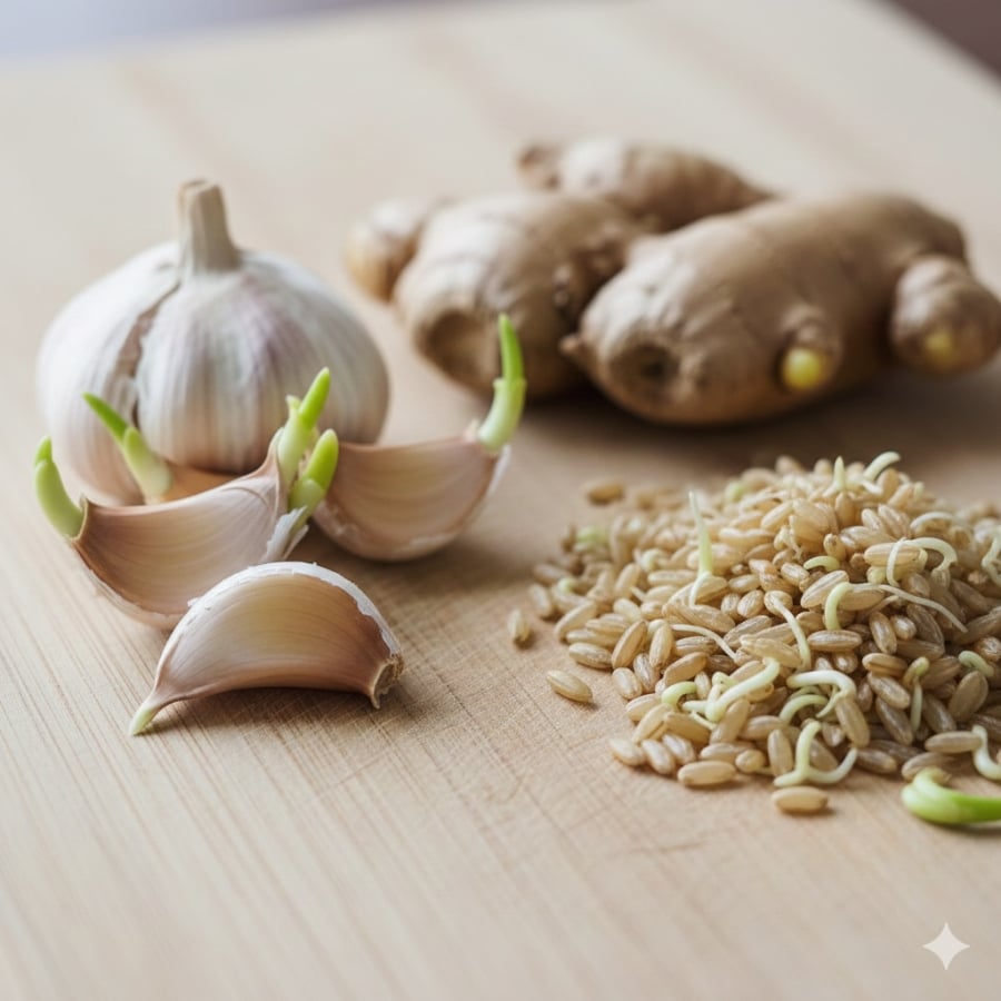 Một số thực phẩm mọc mầm vẫn an toàn và giàu dinh dưỡng hơn bạn nghĩ.