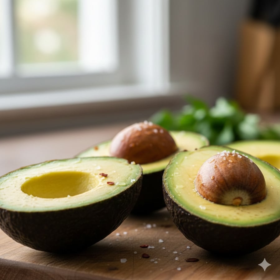 Quả bơ chín có giá trị năng lượng cao nhất trong các loại trái cây tươi.