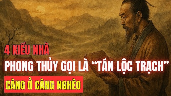 4 kiểu nhà càng ở càng nghèo khổ