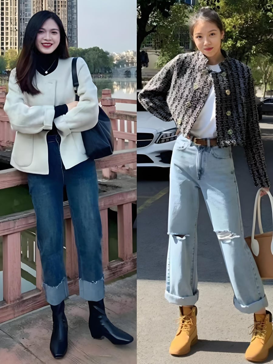 Kiểu boots này thích hợp cho những ai muốn làm mới phong cách thường ngày với chút nổi bật nhưng không quá “gắt”.