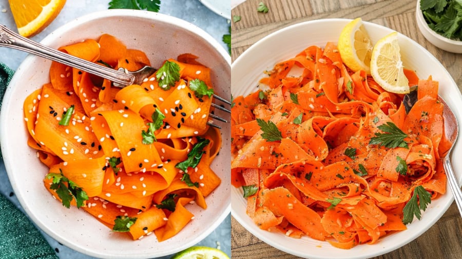 Cà rốt được coi là thực phẩm cung cấp retinol tự nhiên, mang lại nhiều lợi ích cho làm da, giúp chống lão hóa.