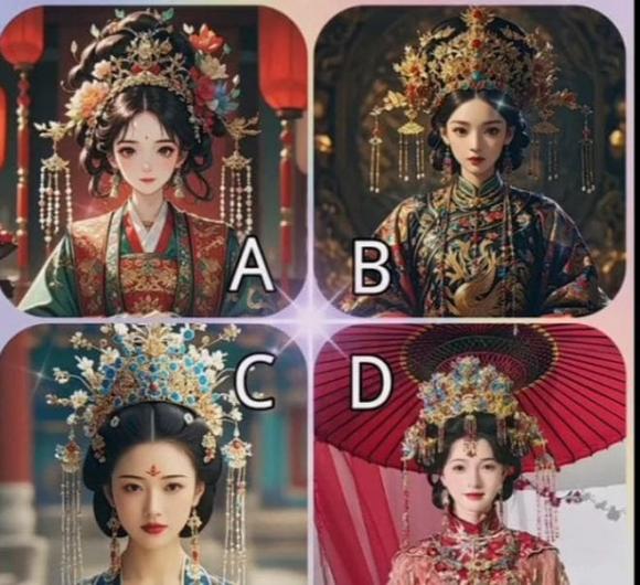 Bạn sở hữu phẩm chất của một nữ hoàng. 