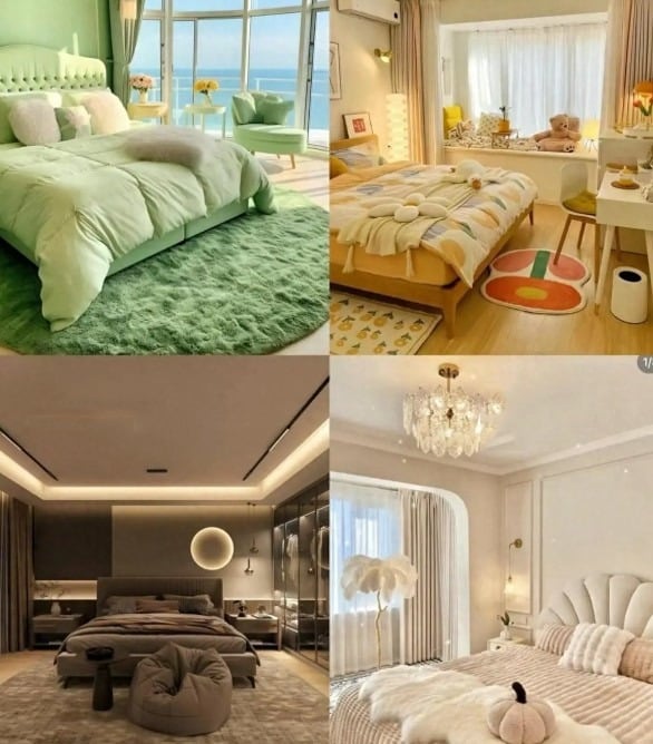 Chọn 1 phòng ngủ bạn yêu thích nhất nhé!