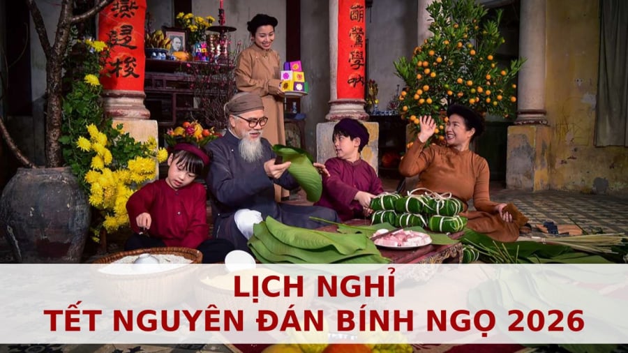 Với dịp Tết Nguyên Đán Bính Ngọ 2026, cán bộ, công chức, viên chức và người lao động của các cơ quan hành chính, sự nghiệp, tổ chức chính trị, tổ chức chính trị - xã hội  được nghỉ 5 ngày theo quy định.