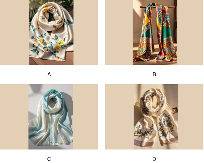 Chọn 1 chiếc khăn lụa nhé!