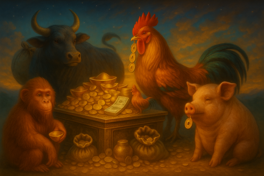 4 con giáp được Lộc đất đai, Tiền Tài cứ thế mà nảy nở
