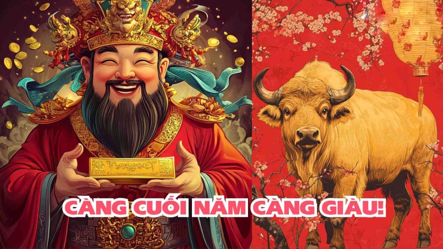 Phúc- Lộc- Danh hội ngộ: 4 con giáp phú quý đủ đường đúng Tết Bính Ngọ