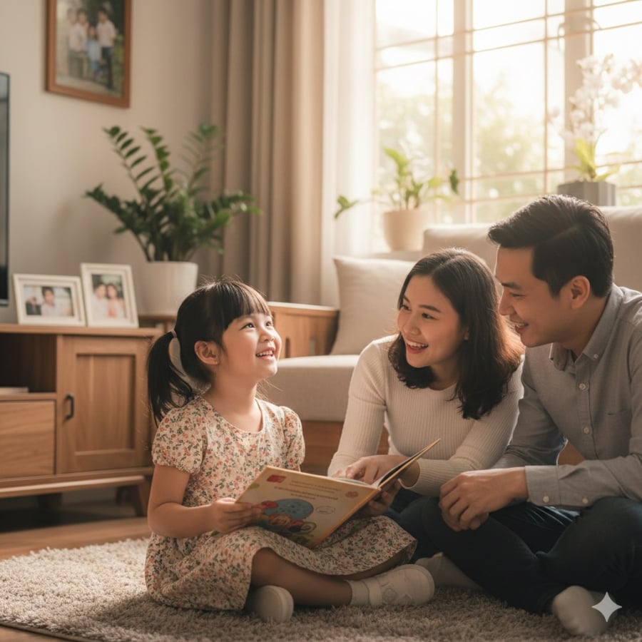 Trẻ nói nhiều có tư duy ngôn ngữ và khả năng giao tiếp vượt trội nếu được khuyến khích đúng cách.