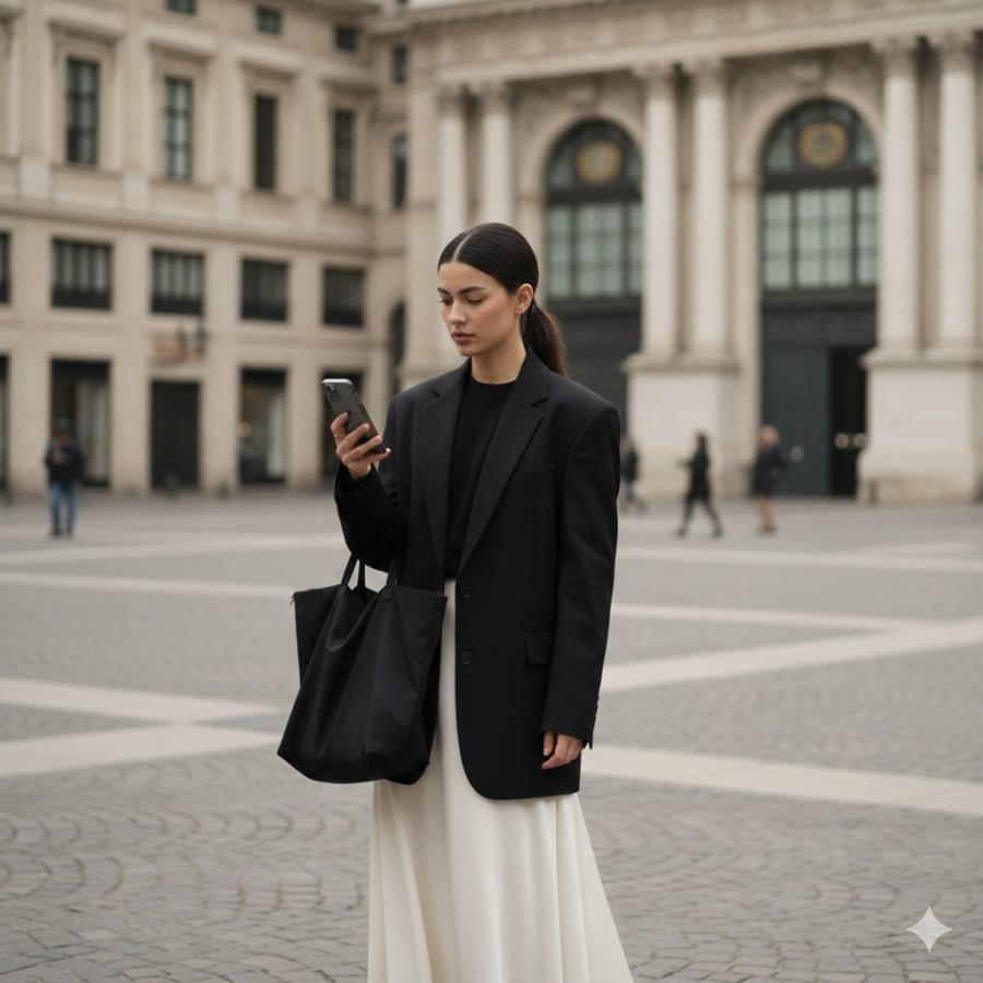 Áo blazer là món đồ không thể thiếu nếu bạn muốn xây dựng phong cách tối giản nhưng vẫn giữ vẻ chuyên nghiệp