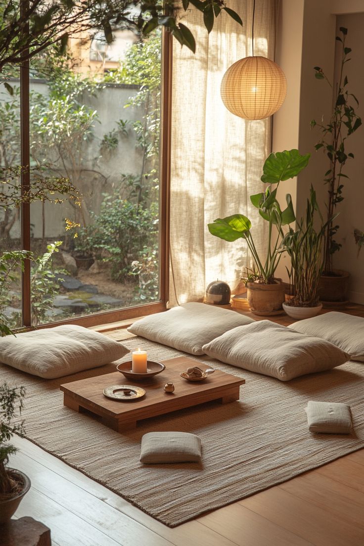 Phòng khách đặc biệt góc tài vị có cây xanh giúp điều hoà mối quan hệ và chiêu tài rước lộc