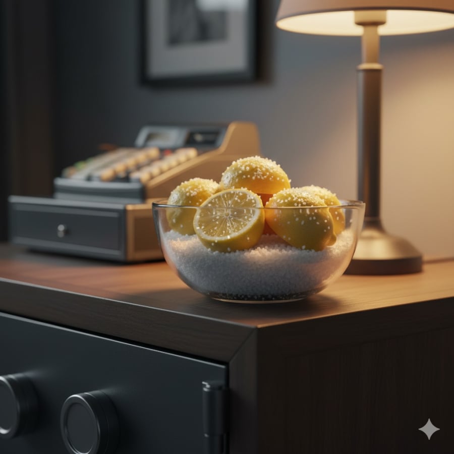 Chanh muối phong thủy giúp trấn khí, giữ lộc và hạn chế thất thoát tài vận.