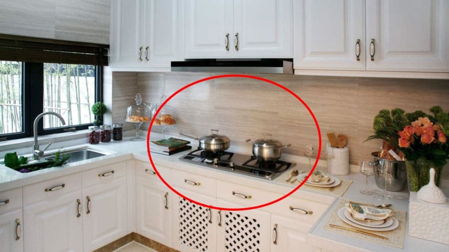 Vị trí đặt bếp hao tài