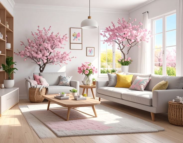 Hãy tận dụng ánh nắng ban ngày, mở cửa sổ đón nắng tạo ấm