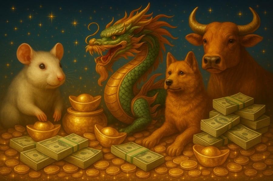 2 ngày liên tiếp (10/12-11/12), 3 con giáp lương thưởng 'kếch xù'