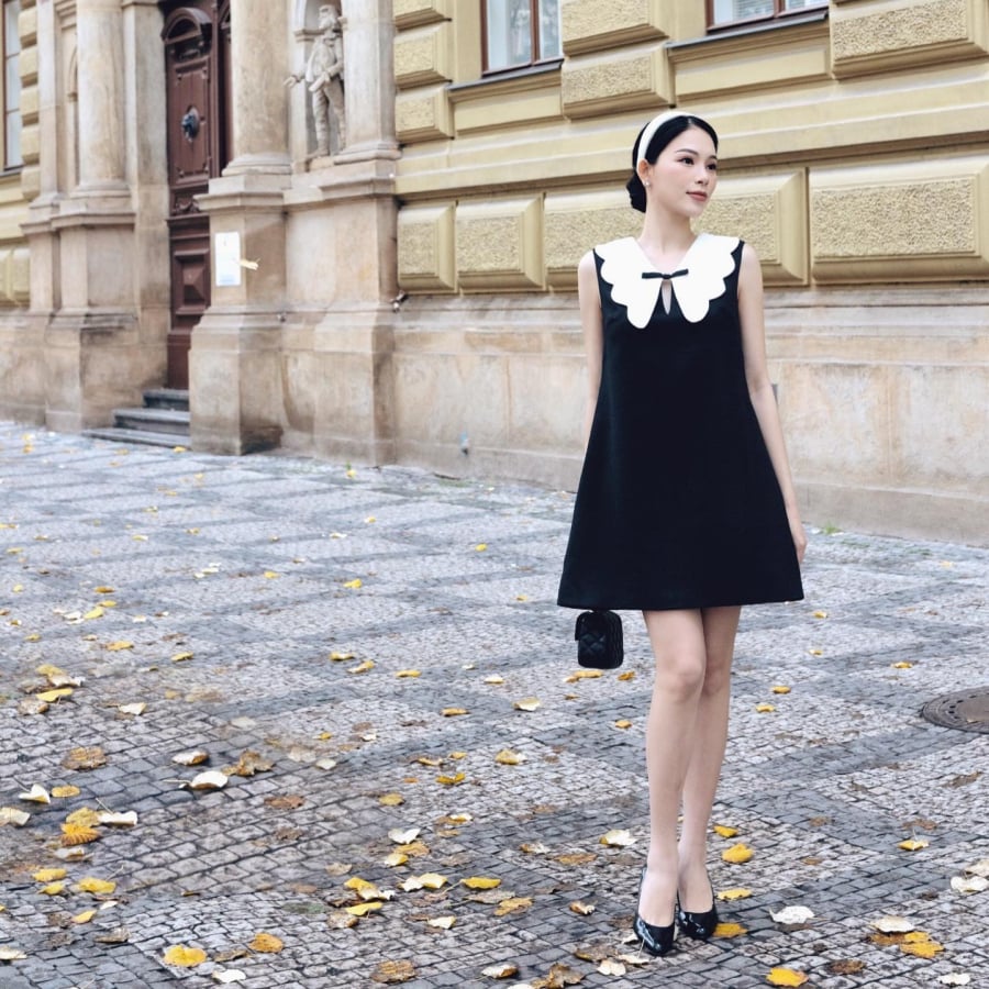 Phom dáng vừa vặn giúp tôn vóc dáng mà không gây cảm giác rườm rà.