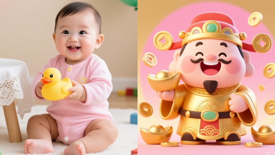 Trẻ sinh vào ngày 13 âm lịch có phúc lộc từ nhỏ.