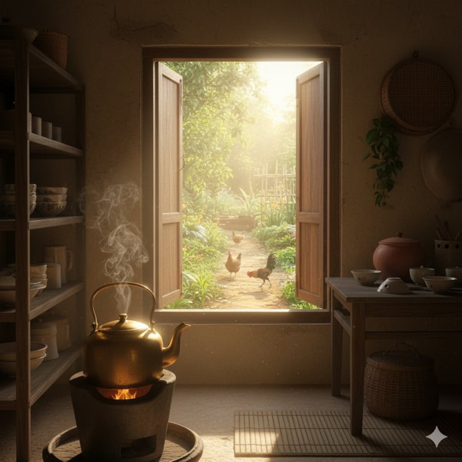 Một ngôi nhà riêng đôi khi là tài sản quý nhất để được sống đúng với nhịp thở của tuổi già.