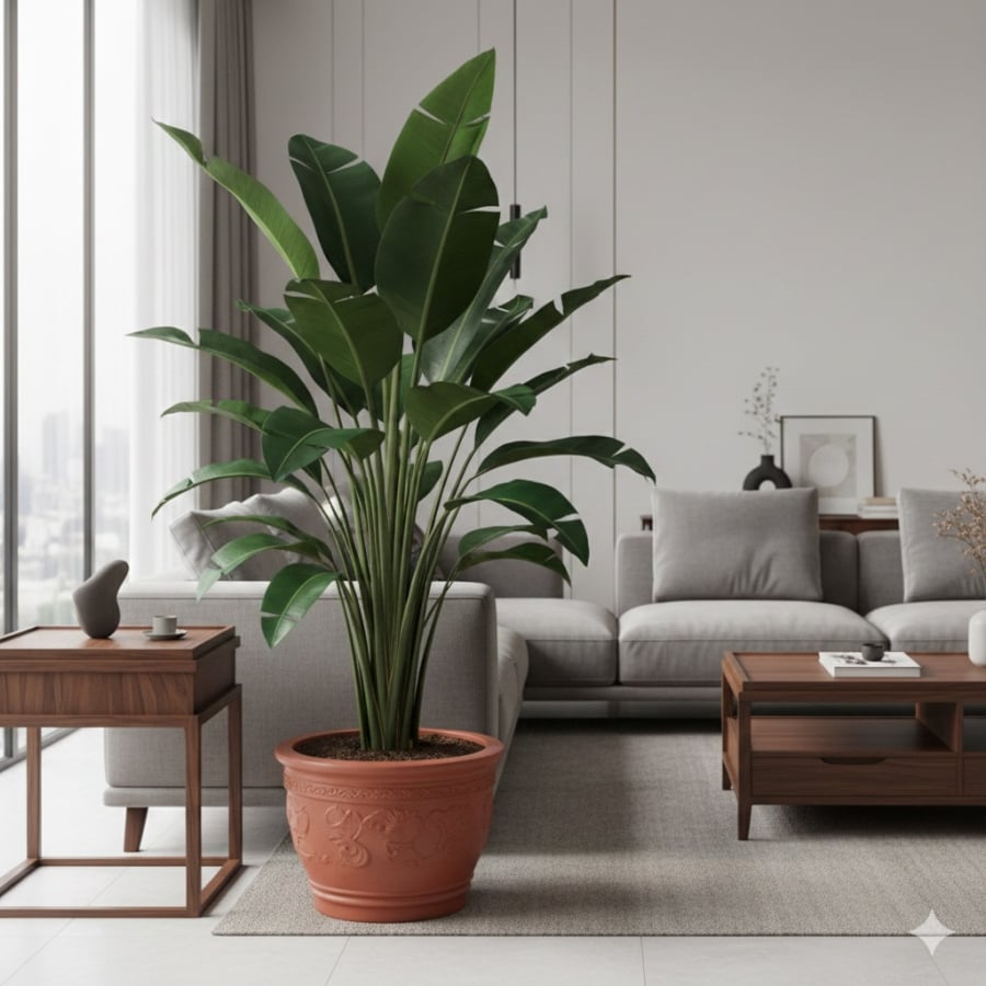 Đại phú gia đặt phòng khách giúp tăng sinh khí, hỗ trợ thu hút tài lộc vào nhà.