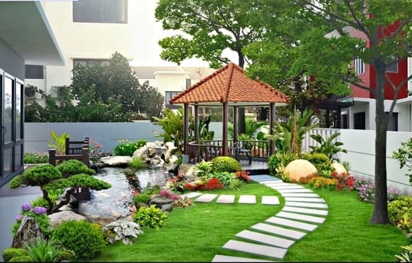  Những ngôi nhà nằm trên khu đất hợp long mạch thường cao ráo, sạch sẽ, không bị tụ nước ở sân hay nền. 