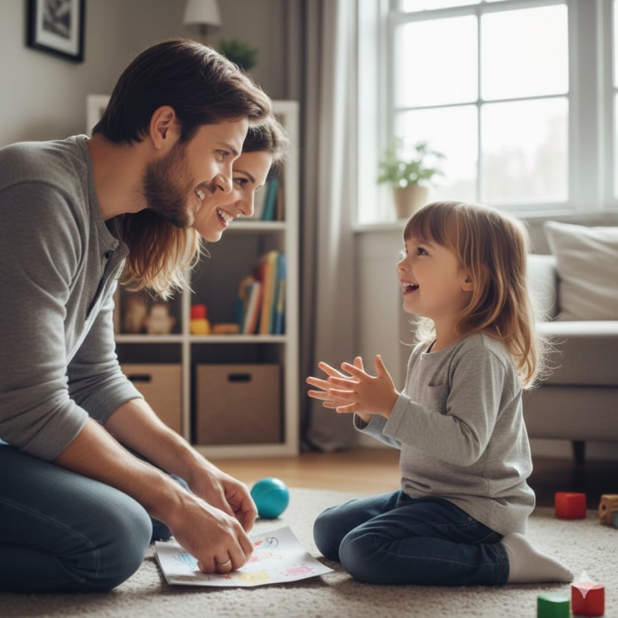 Trẻ trở nên tự tin và tư duy độc lập khi được cha mẹ trao quyền quyết định và tôn trọng suy nghĩ.