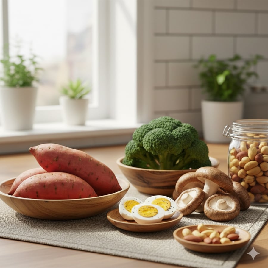 Thực phẩm quen thuộc nhưng là nguồn vitamin tự nhiên dồi dào cho người trung niên.