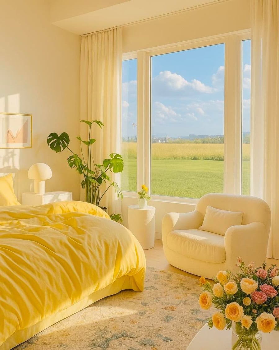 Phòng nghỉ ngơi nên sáng sủa