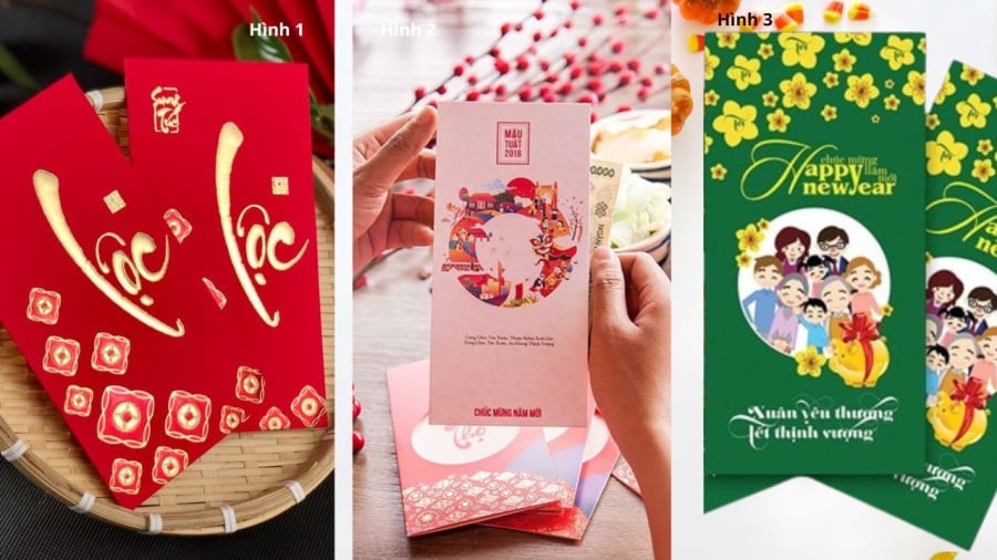 Bạn thích chiếc phong bì nào?  