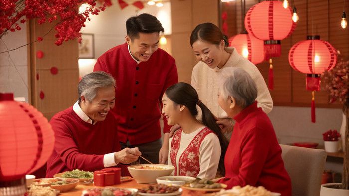 Người mang tin vui tới trước Tết giúp cho vận khí gia đình tăng lên