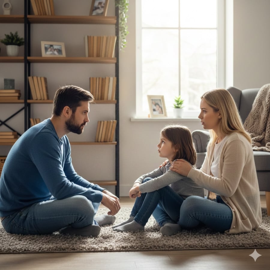 Nghiêm khắc đúng lúc giúp trẻ hiểu ranh giới đúng – sai, không phải để dọa nạt mà để định hướng hành vi.