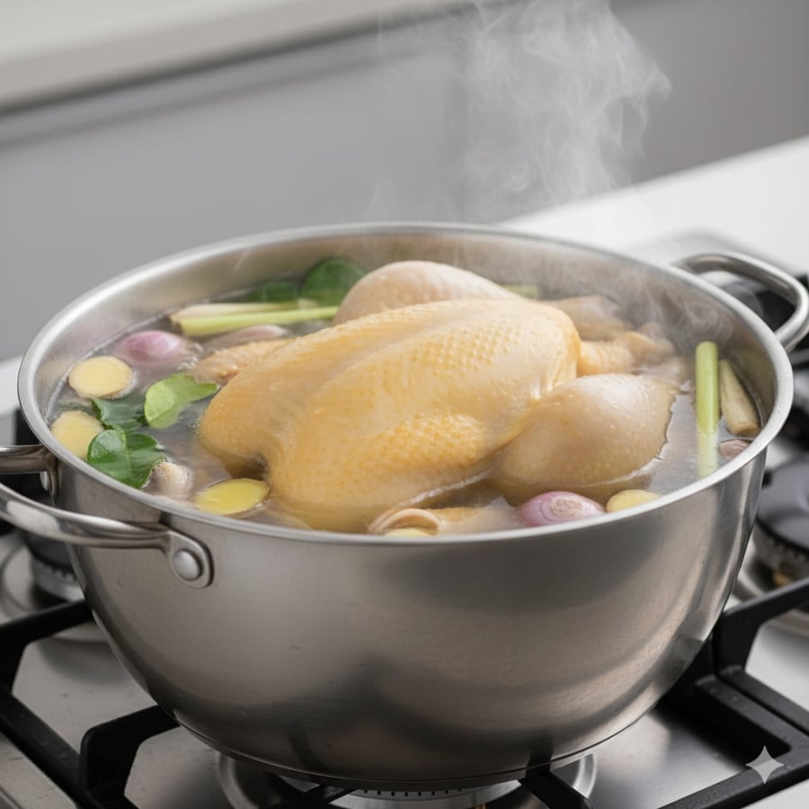 Kẻ Thù Của Mùi Tanh Khi Luộc Gà: Cho Đúng Thứ Này Vào Nồi, Thịt Thơm Ngọt Tự Nhiên, Không Cần Mì Chính Cho Đúng Gia Vị Khi Luộc Giúp Gà Thơm Ngọt Tự Nhiên, Không Cần Mì Chính.