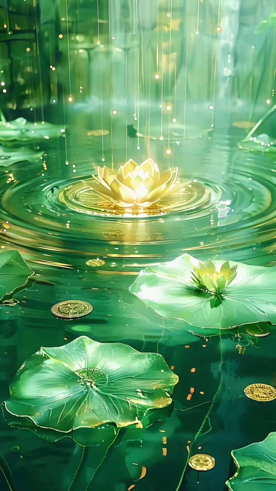 Mơ thấy nước trong xanh, nước đầy được cho là điềm báo tài lộc