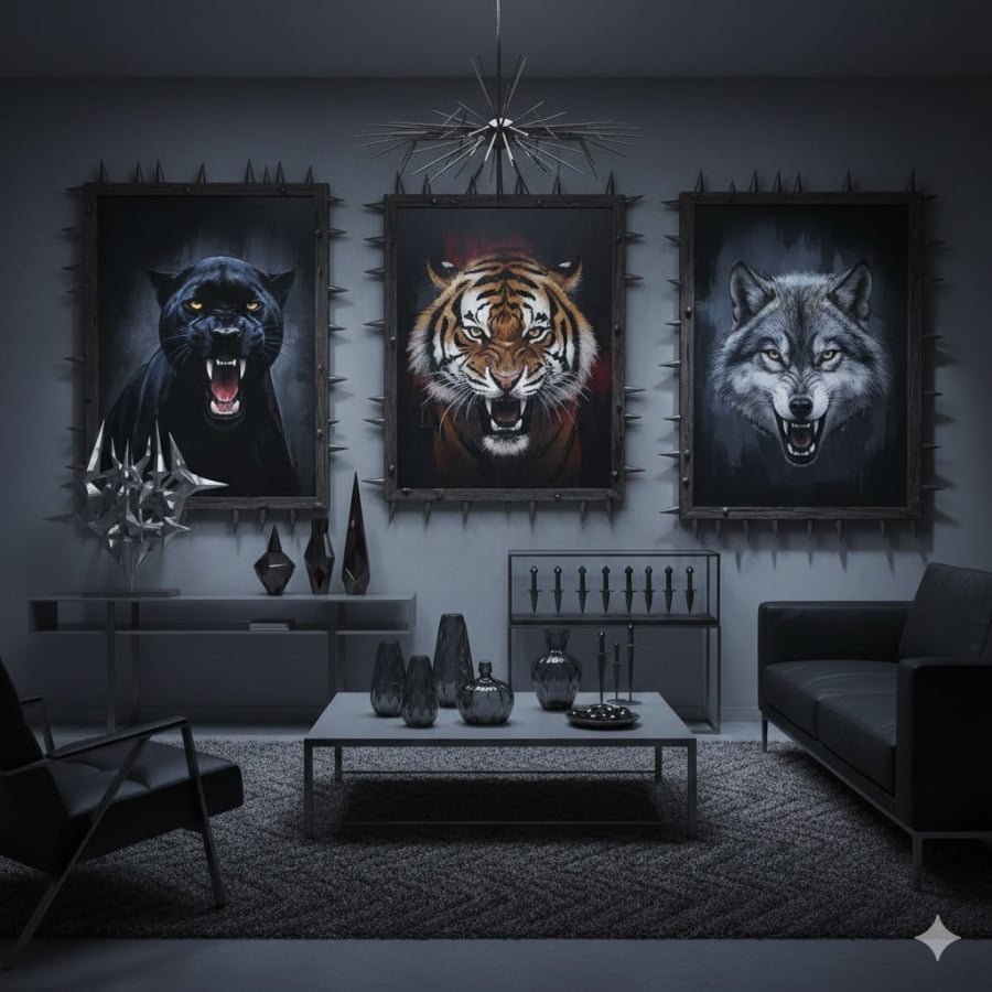 Một số vật trang trí tưởng như cá tính nhưng lại khiến không gian sống trở nên bí bách, thiếu sự thư giãn cần thiết.