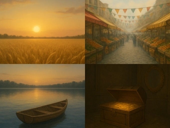 Hãy chọn 1 khung cảnh bạn thích nhất nhé!