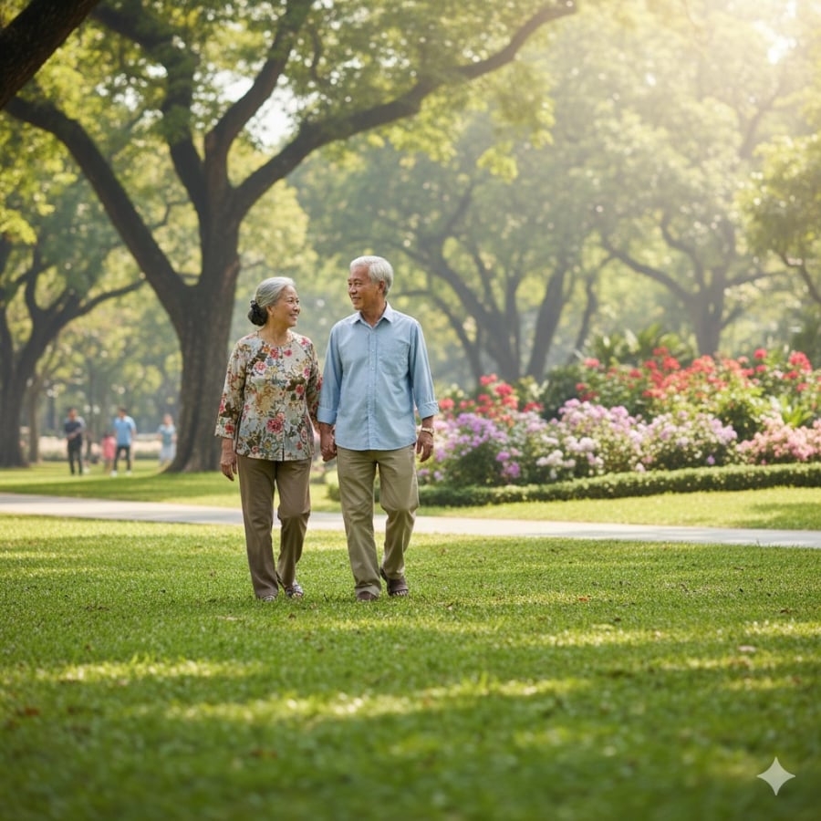 Tài chính ổn định sau tuổi 60 cho phép tận hưởng cuộc sống theo cách chậm rãi và lành mạnh hơn.