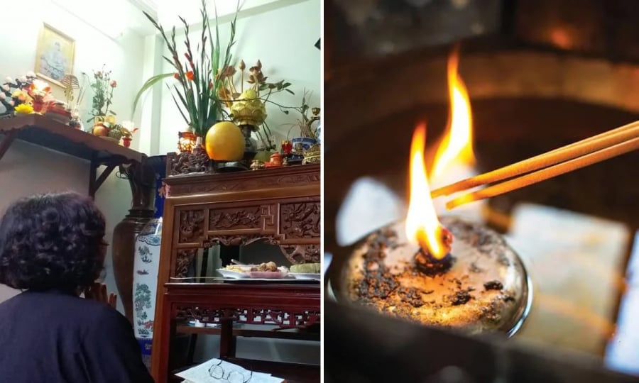 Khi thắp hương, điều quan trọng nhất không phải mâm cao cỗ đầy mà là tâm thế. Nếu thắp hương trong lúc bực bội, cáu gắt, vội cho xong việc thì theo quan niệm dân gian, khí xấu dễ theo làn hương lan tỏa, làm giảm sự linh ứng.