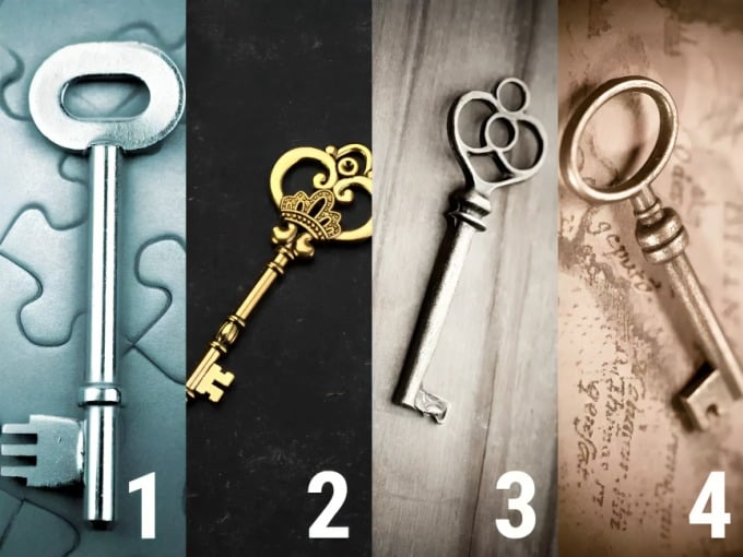 Hãy chọn 1 chiếc chìa khóa nhé!