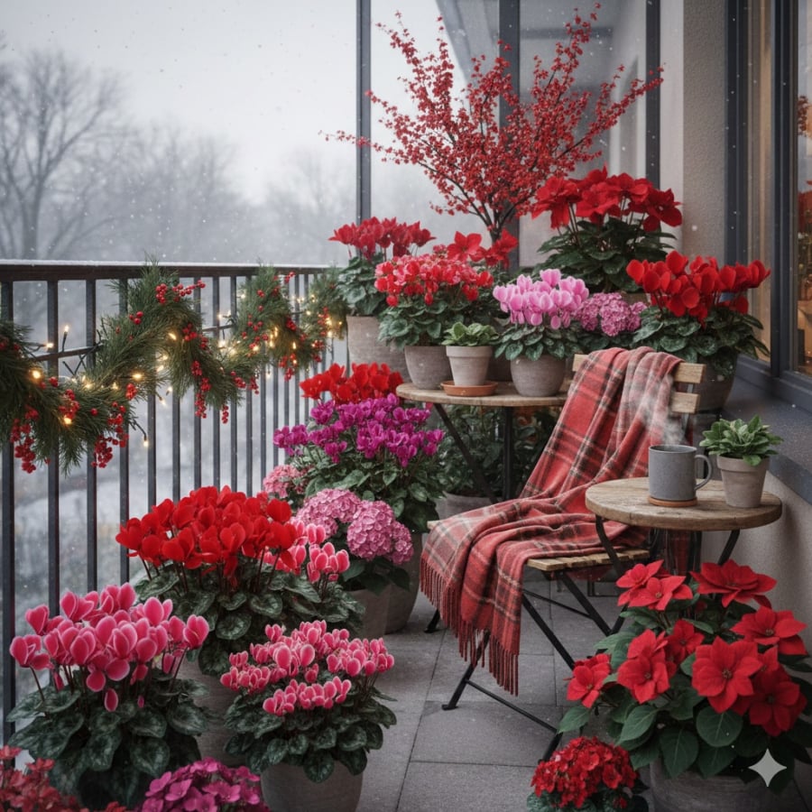 Những Cây Cảnh Được Mệnh Danh Là “Vua Hoa Mùa Đông” Vẫn Nở Rộ Trong Giá Lạnh, Giúp Không Gian Sống Thêm Sinh Khí Và May Mắn Dịp Cuối Năm.