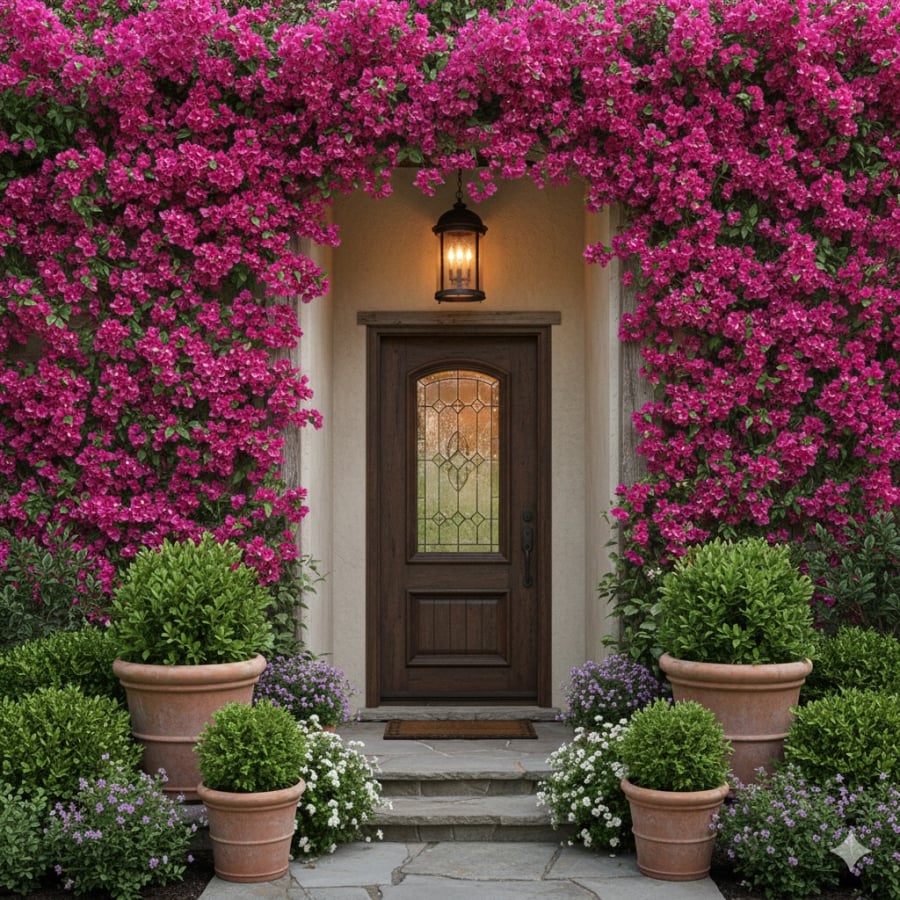 Trước Cửa Nhà Nên Trồng Gì? 9 Loại Cây Dễ Sống, Có Loại Người Việt Dùng Từ Lâu Hoa Giấy Là Loại Cây Quen Thuộc, Được Nhiều Gia Đình Việt Tận Dụng Từ Lâu Để Trồng Trước Nhà.