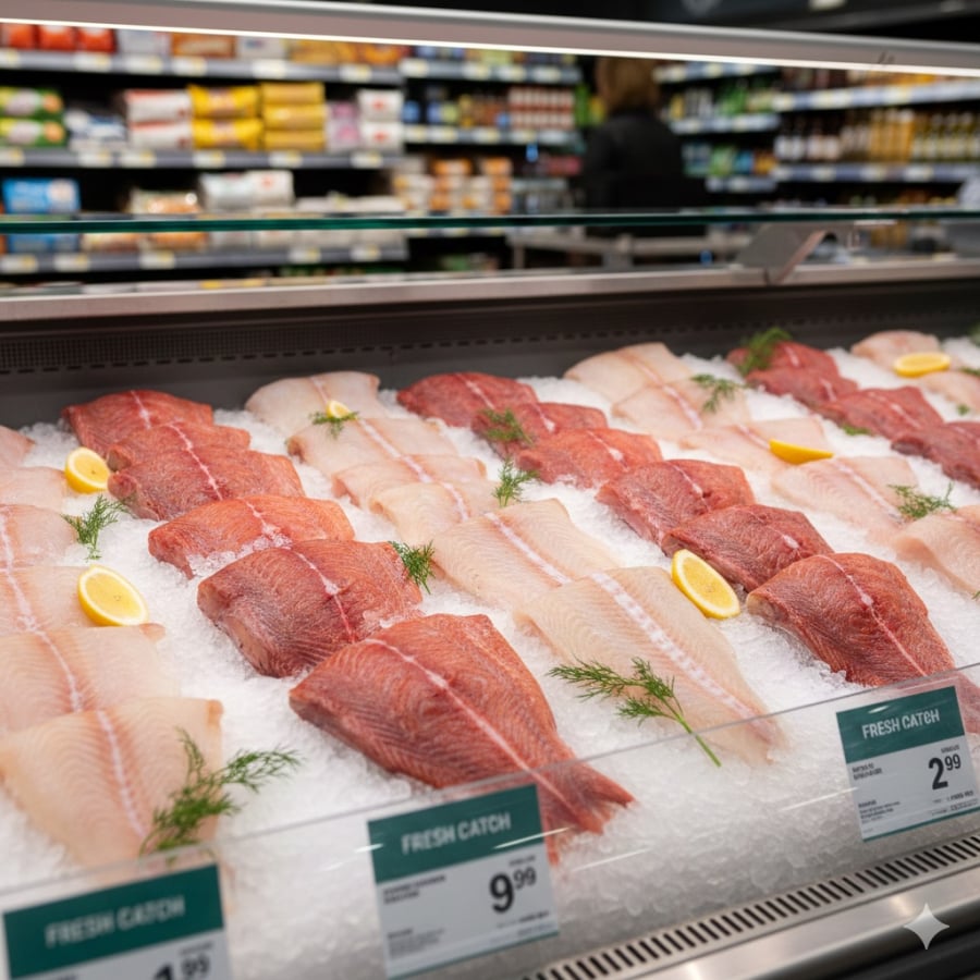 Cá phi lê nhìn hấp dẫn nhưng khó nhận biết kích thước cá ban đầu, yếu tố ảnh hưởng lớn đến hàm lượng thủy ngân tích tụ.