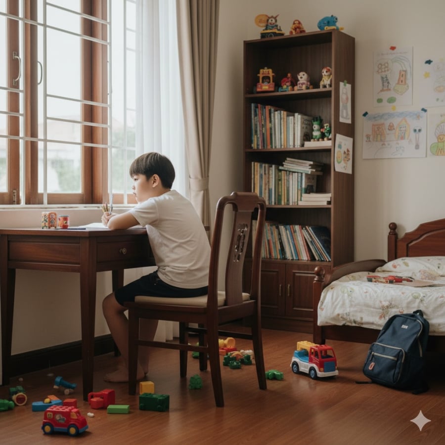 Khi nuôi dạy con chỉ tập trung vào vật chất mà thiếu sự đồng hành cảm xúc, trẻ dễ cảm thấy cô đơn ngay trong chính gia đình mình.