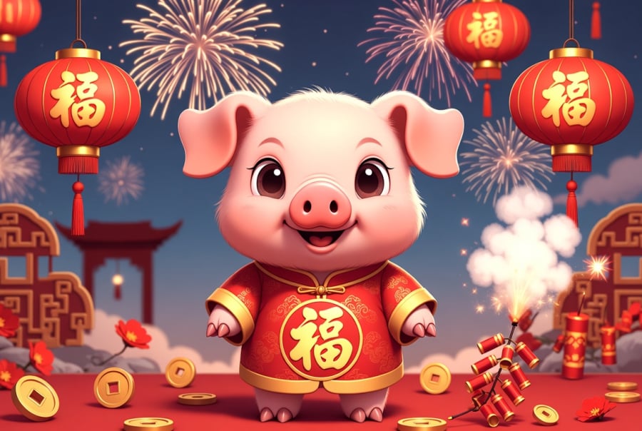 Tuổi Hợi là một trong những con giáp được nhắc đến nhiều khi nói về vận may cận Tết Dương 2026