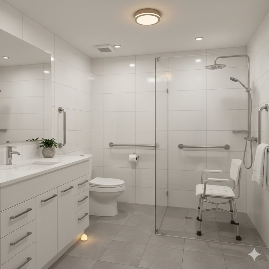 Đầu tư thiết bị an toàn trong nhà giúp người cao tuổi giảm nguy cơ tai nạn và tránh những chi phí y tế lớn không đáng có.