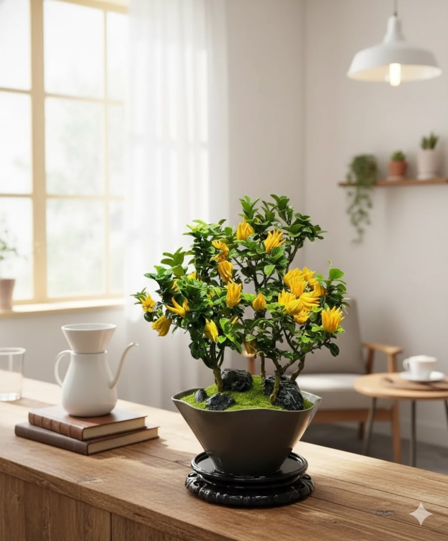 Vào dịp cuối năm, những quả Phật thủ đẹp, dáng cân đối, màu vàng tươi thường có giá khá cao