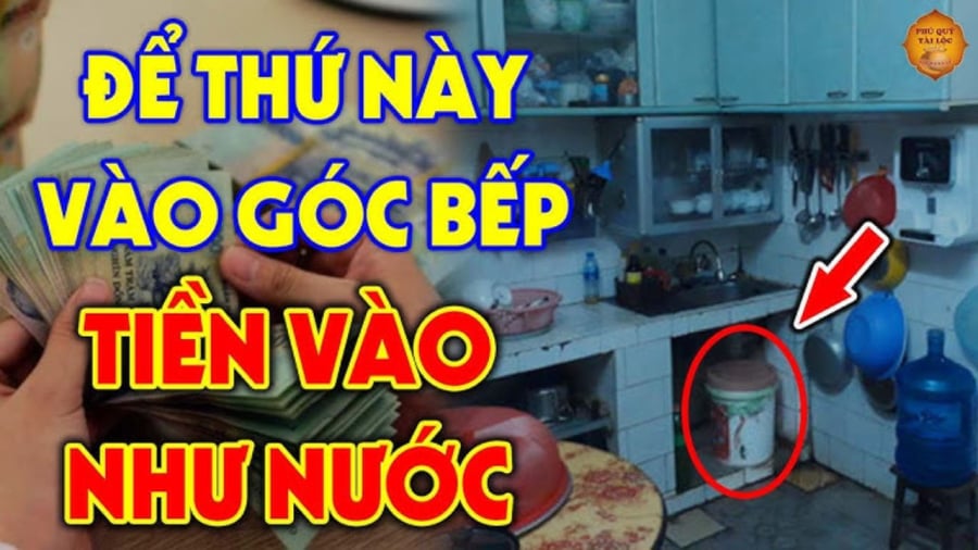 Bếp là nơi thổi Lộc: 3 thứ đặt vào Tiền càng đến nhanh