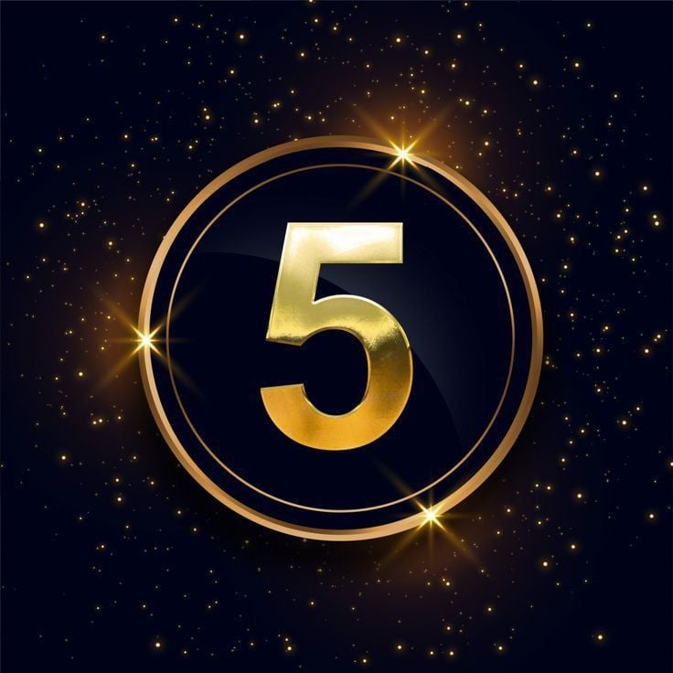 Số 5 chủ đạo là người yêu thích tự do