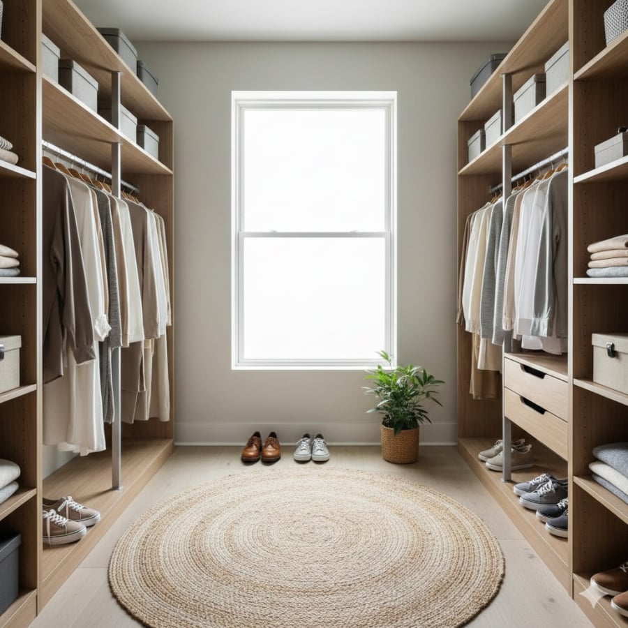 Bỏ bớt quần áo không dùng giúp tiết kiệm tiền, thời gian và giảm áp lực mỗi ngày.