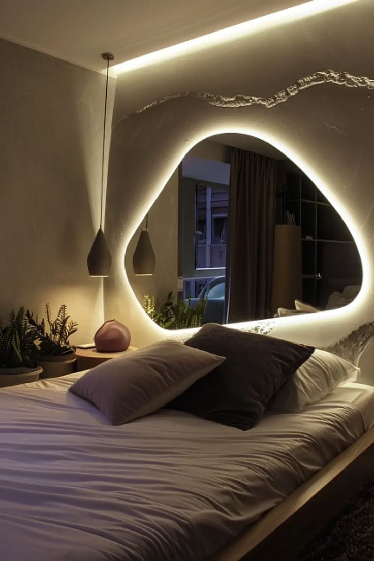 Gương có thể gây khó ngủ