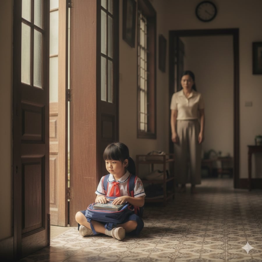 Sự lo lắng và kiểm soát quá mức của cha mẹ có thể vô tình tạo áp lực tâm lý cho con trong quá trình lớn lên.